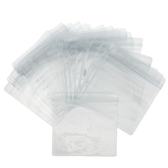 100 Pack Clear Plastic Bags for Jewelry Earrings Necklaces Mini Resealable Bags for Small Business 4.4 x 4.4 In Michaels